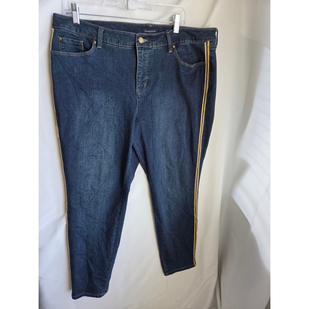 Charter Club Bristol Skinny Ankle Jeans Womens